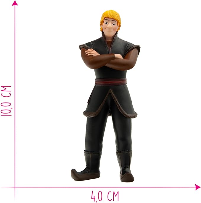Bullyland Disney Frozen 2 Kristoff Figure, 9.9cm Matte Finish Toy - 1 Pieces (Like New)