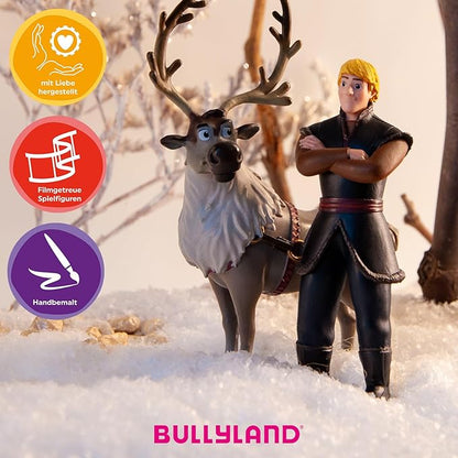 Bullyland Disney Frozen 2 Kristoff Figure, 9.9cm Matte Finish Toy - 1 Pieces (Like New)