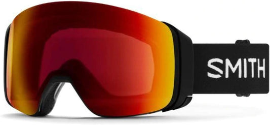 SMITH Optics 4D MAG Snow Winter Goggles for Skiing and Snowboarding - Black (Like New)