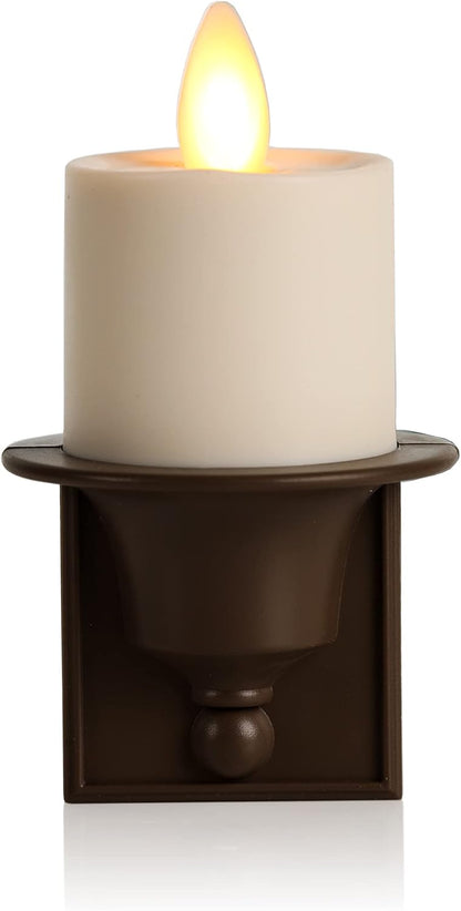 Luminara Matte Flameless Modern LED Candle with Real-Flame Effect Technology (Used, No Retail Box)
