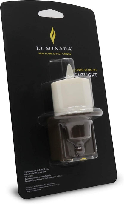 Luminara Matte Flameless Modern LED Candle with Real-Flame Effect Technology (Used, No Retail Box)