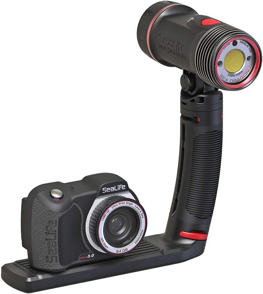 SeaLife Micro 3.0 Pro 3000 Underwater Camera & Light Set for Photography & Video (Used, No Retail Box)