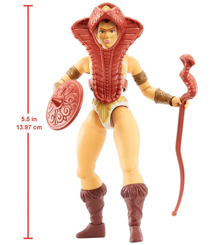 Mattel Gnn91 Masters Universe Origins Teela Battle Action Figure - 6 Years & Up (Like New, No Retail Box)