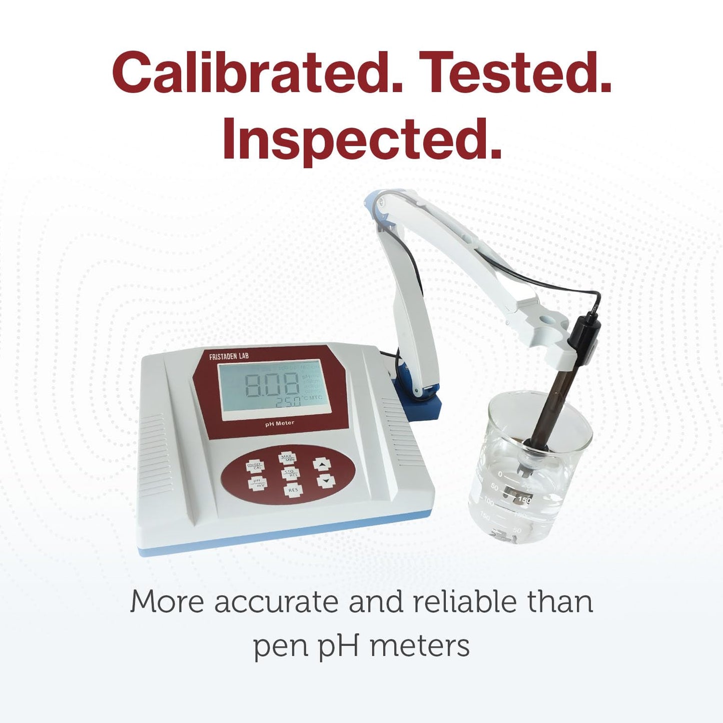 Fristaden Lab High-Accuracy 0.01pH Digital pH Tester for Wine, Beer & Water (Like New)