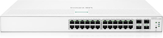 Hewlett Packard Enterprise 24-Port Gigabit Ethernet Switch with 10G SFP+ for PC (New)