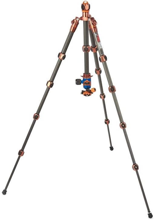 3 Legged Thing Ray Waterproof Carbon Fiber Travel Adjustable Camera Tripod Kit (Used)