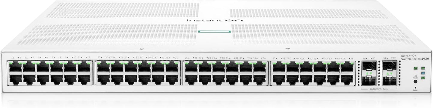 HPE Networking Instant On Switch Series 1930 48-Port Gb Smart-Managed Layer 2+ E (Like New)