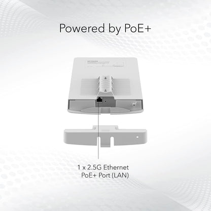 Netgear WAX610Y Wireless Outdoor Access Point - WiFi 6 Dual-Band AX1800 Speed- (Like New)