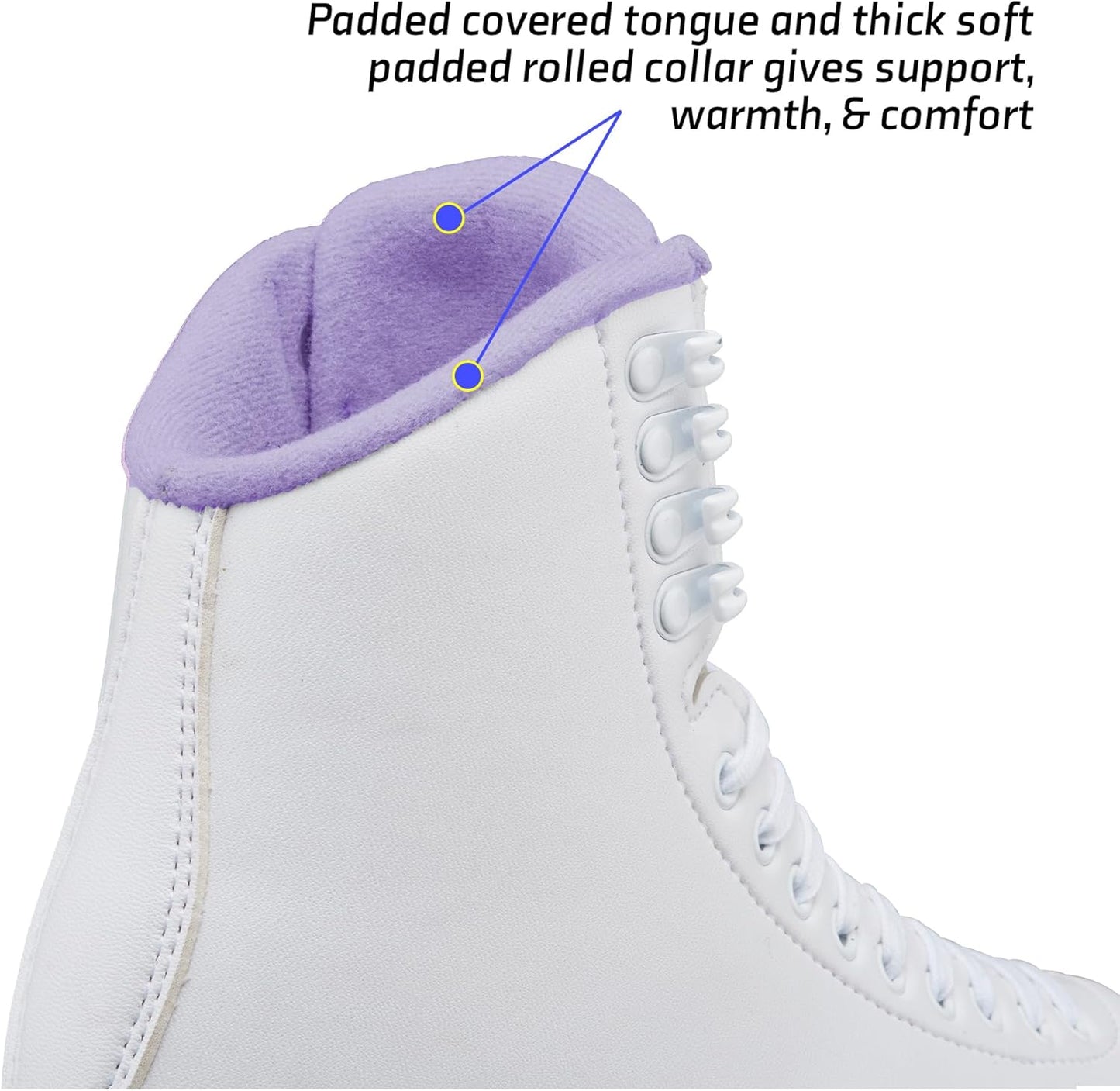 Jackson Ultima Classic SoftSkate Womens and Girls Ice Skates for Beginners (Like New)