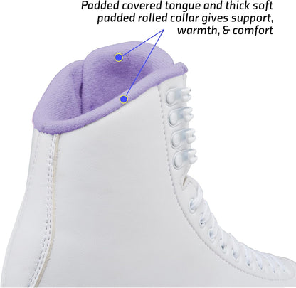 Jackson Ultima Classic SoftSkate Womens and Girls Ice Skates for Beginners (Like New)