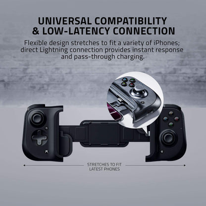 Razer RZ06-03360100-R3U1 Kishi Mobile Game Controller / Gamepad for iPhone iOS- (Used, No Retail Box)