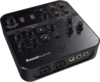 Creative 34674_O Sound Blaster K3+ USB Sound Card Mixer for Streming & Recording (Like New)