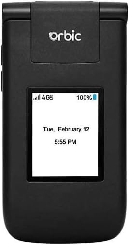 Orbic Journey V Verizon Postpaid 4G LTE 16GB+2GB 2.8" Unlocked Smartphone, Black (Like New, No Retail Box)