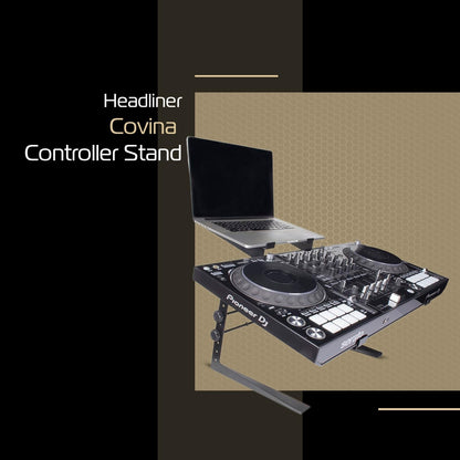 Headliner HL20003 Covina DJ Controller Strong and durable Stand - Black (Used, No Retail Box)