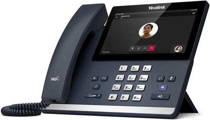 Yealink MP56 Digital Single Keypad Bluetooth & Wi-Fi IP Phone - Silver, Black (Used)