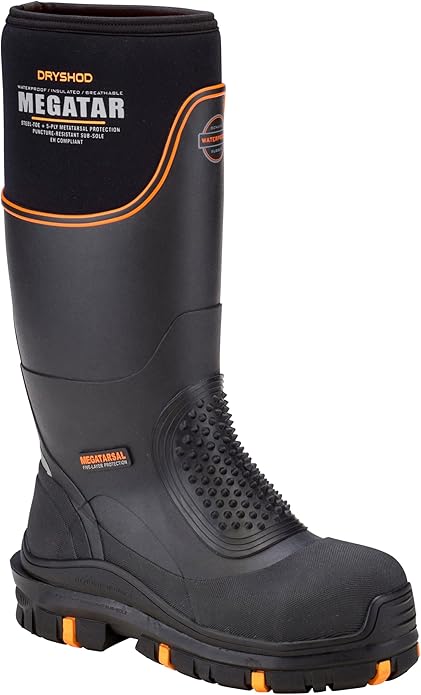Dryshod Megatar Met Guard Steel Toe Work Boot For Men (New)