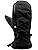 Swany Arctic Mitt Reflective Fabric Leather Gloves for Women, Black - Small (Like New)