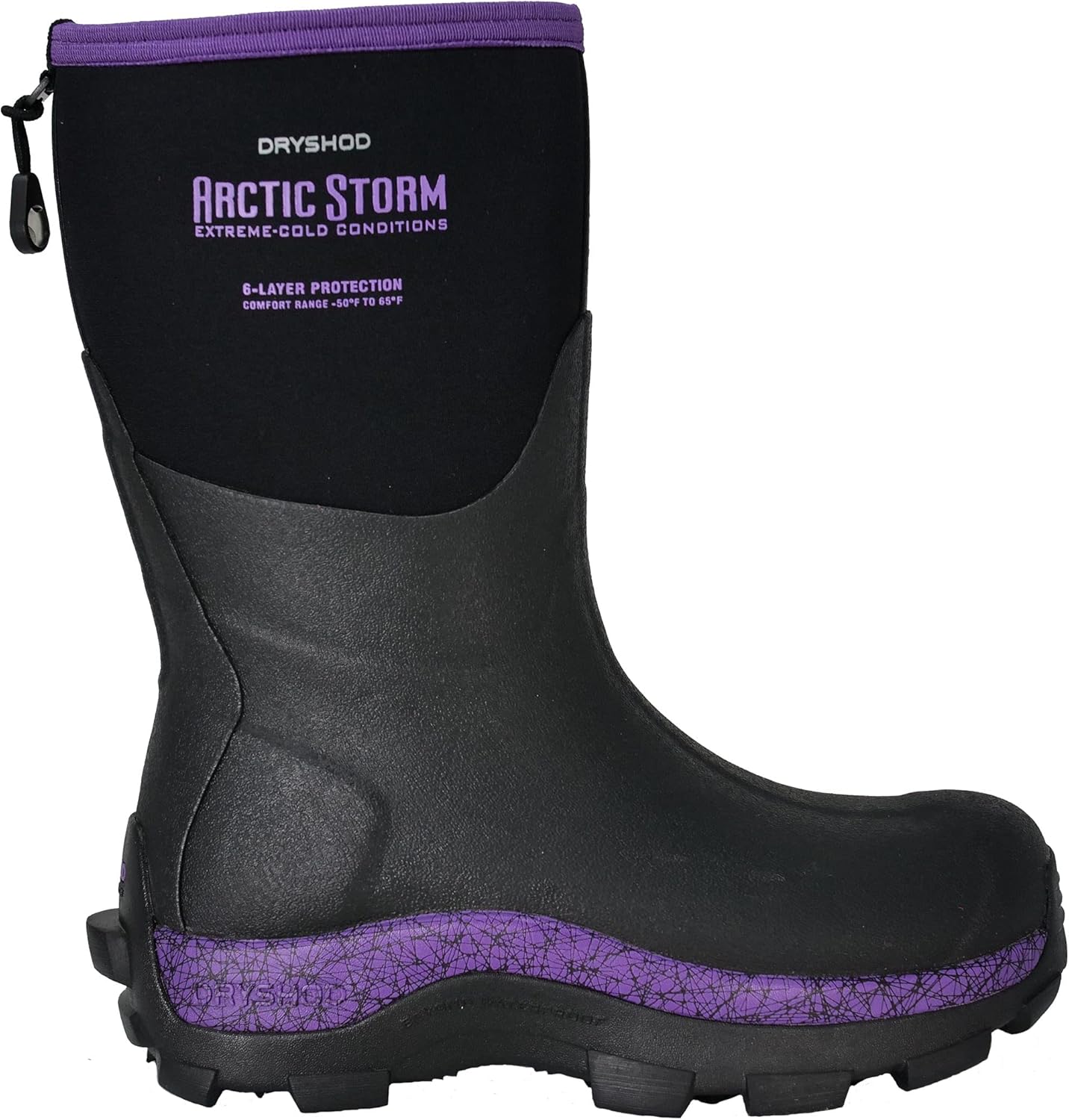 Dryshod Arctic Storm Mid-Calf Extreme Cold Conditions Winter Boot for Women (Like New)