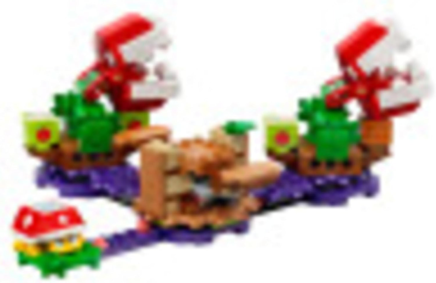 LEGO Super Mario Piranha Plant Puzzling Building Kit, 267 Pieces - Multicolor (Like New)