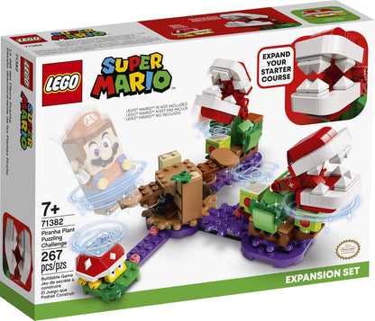 LEGO Super Mario Piranha Plant Puzzling Building Kit, 267 Pieces - Multicolor (Like New)