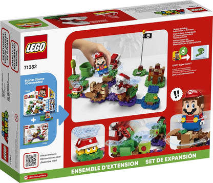 LEGO Super Mario Piranha Plant Puzzling Building Kit, 267 Pieces - Multicolor (Like New)