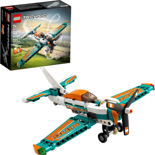 LEGO Race Plane 42117 Plastic Building Set Toy for 7+ Years Old Boys and Girls (New, Damaged Retail Box)