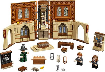 LEGO Harry Potter Transfiguration Class 76382 Playset – McGonagall Room, 241pcs (New, Damaged Retail Box)
