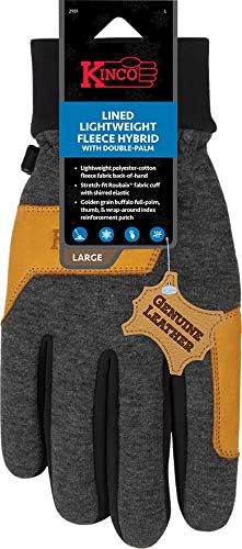 Kinco 2981-L Comfortable Stretch-Fit Fleece Cold Weather Gloves for Adult (Like New)