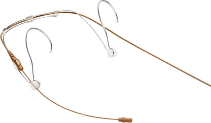Shure DH5C/O-LM3 DuraPlex Omnidirectional Headset Microphone for Singing, Cocoa (Like New)