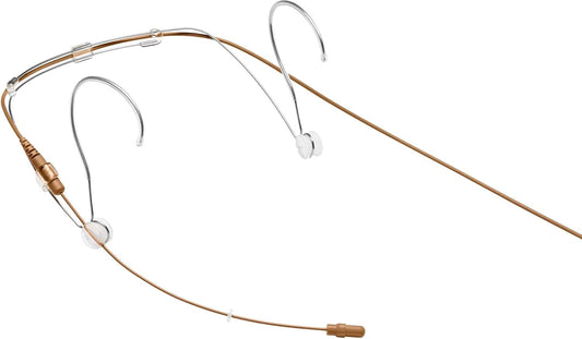Shure DH5C/O-LM3 DuraPlex Omnidirectional Headset Microphone for Singing, Cocoa (Like New)