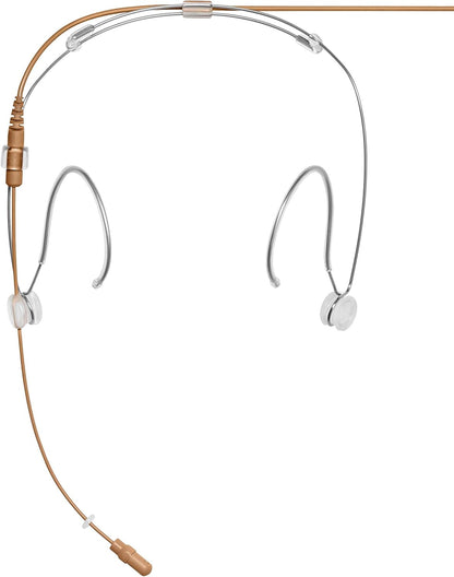 Shure DH5C/O-LM3 DuraPlex Omnidirectional Headset Microphone for Singing, Cocoa (Like New)