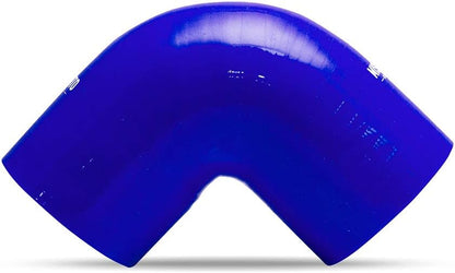 Mishimoto ‎MMCP-3590BL 3.5" 90° Silicone Coupler Elbow Hose, 3” Thickness - Blue (Like New)