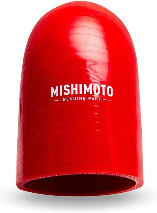 Mishimoto MMCP-17590RD 1.75" Thread, 90° Silicone Coupler Elbow Hose – Red (Like New)