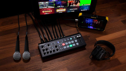 Roland Ultimate Compact V-1HD+ HD HDMI Video Switcher and 14-Channel Audio Mixer (Like New)