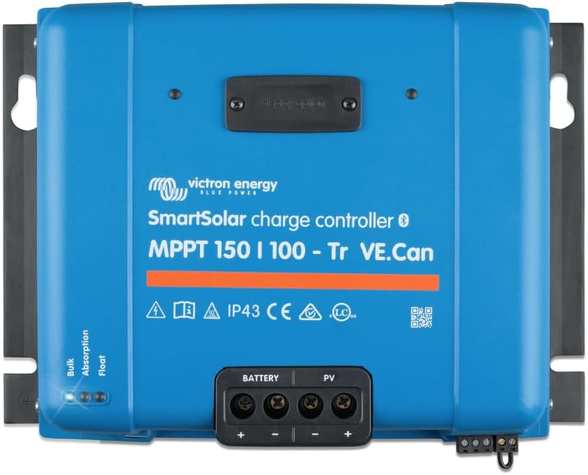 Victron Energy MPPT Tr VE Charge Controllers for Solar Panels, 150 Volts - Blue (Used, No Retail Box)