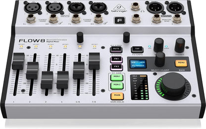 Behringer 8-Input Ultra-Low Noise Digital Mixer w/ Bluetooth Audio & App Control (Like New)