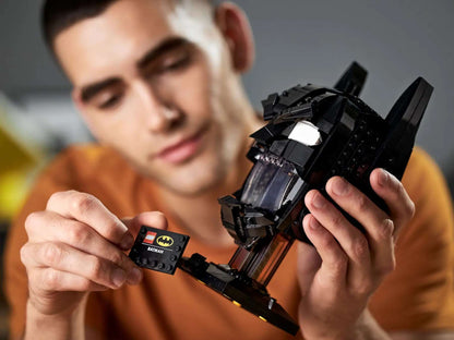 Lego 2021 DC Batman Collectible Cowl Building Kit for Adult, 410 PCS - One Size (New, Damaged Retail Box)