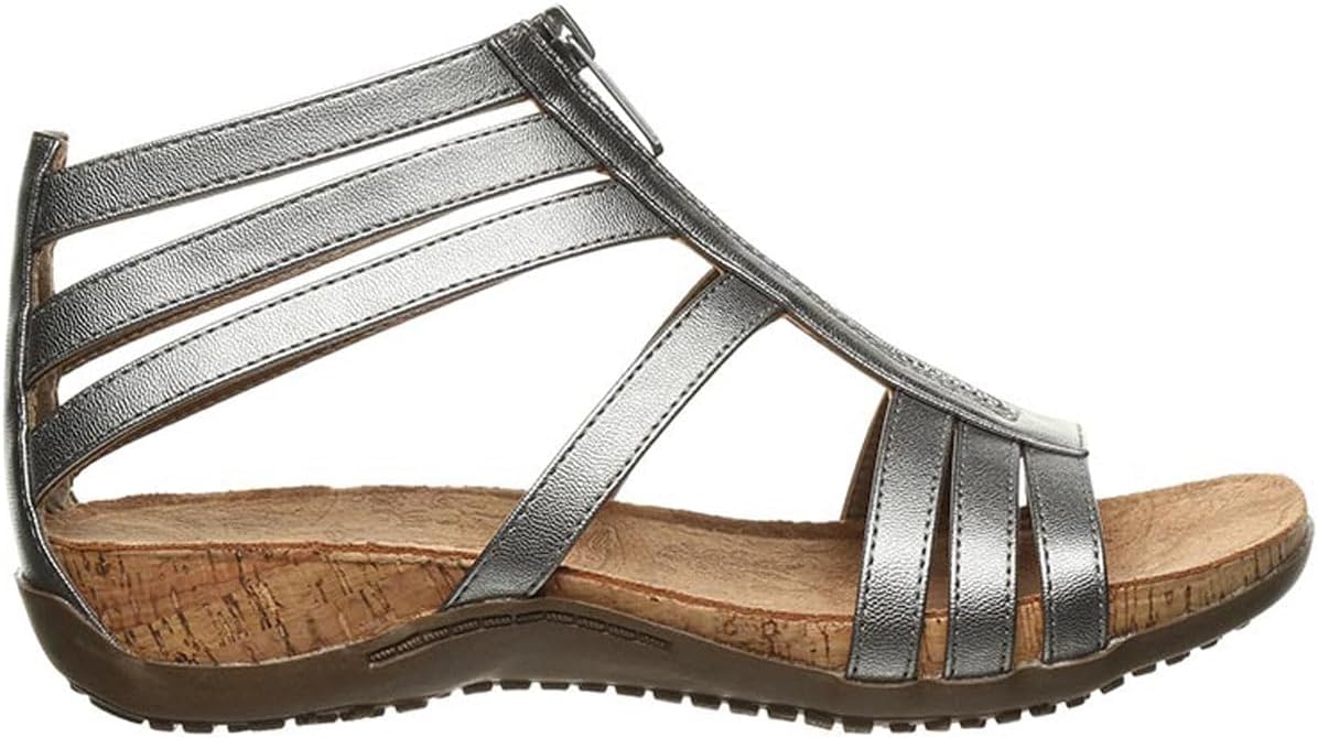 BEARPAW Layla Comfortable and Lightweight Sandal for Women's, Rubber Sole (Used, No Retail Box)