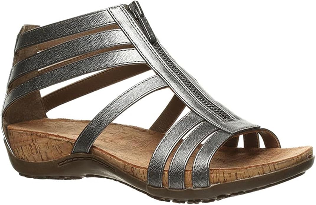 BEARPAW Layla Comfortable and Lightweight Sandal for Women's, Rubber Sole (Used, No Retail Box)