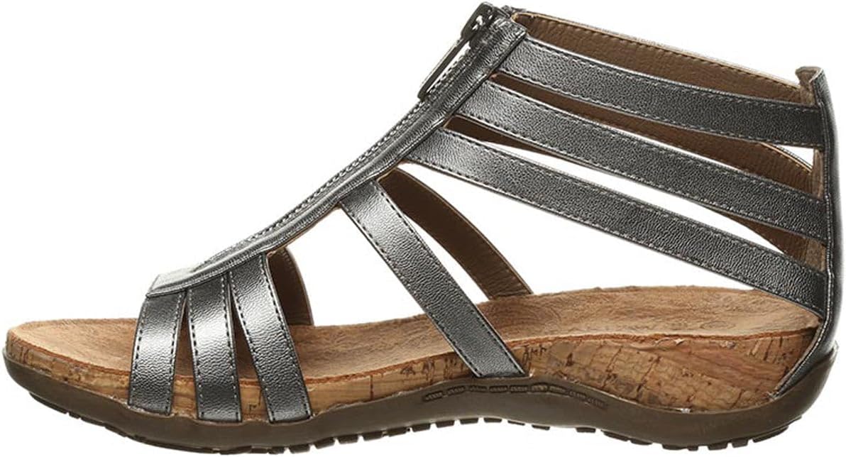BEARPAW Layla Comfortable and Lightweight Sandal for Women's, Rubber Sole (Used, No Retail Box)