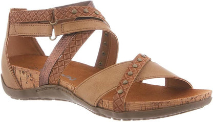 BEARPAW Julianna II Women's Summer Comfort Hook Loop Straps Sandals, Athletic (Like New, No Retail Box)