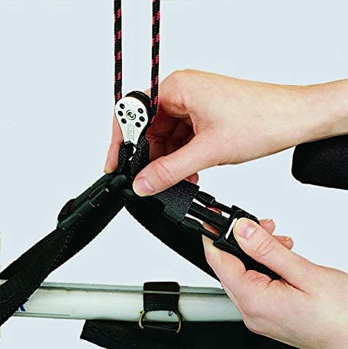HARKEN Kayak Overhead Garage Storage Hoist, Self-Leveling, Safe Anti-Drop System (Used, No Retail Box)