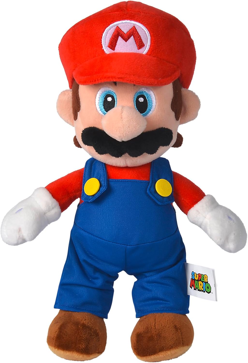 Simba Super Mario Plush Figure Soft Toy, Nintendo Character Collectible Doll (Like New)
