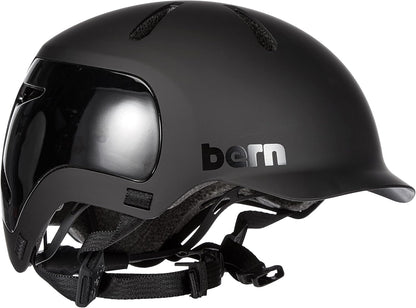Bern Watts 2.0 Adult Bicycle Helmet, Multisport Certified - Matte Black, Small (Like New, No Retail Box)