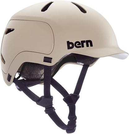 Bern Watts 2.0 Adult Bicycle Helmet for Biking/Skating, Matte Sand - Small (Used, No Retail Box)