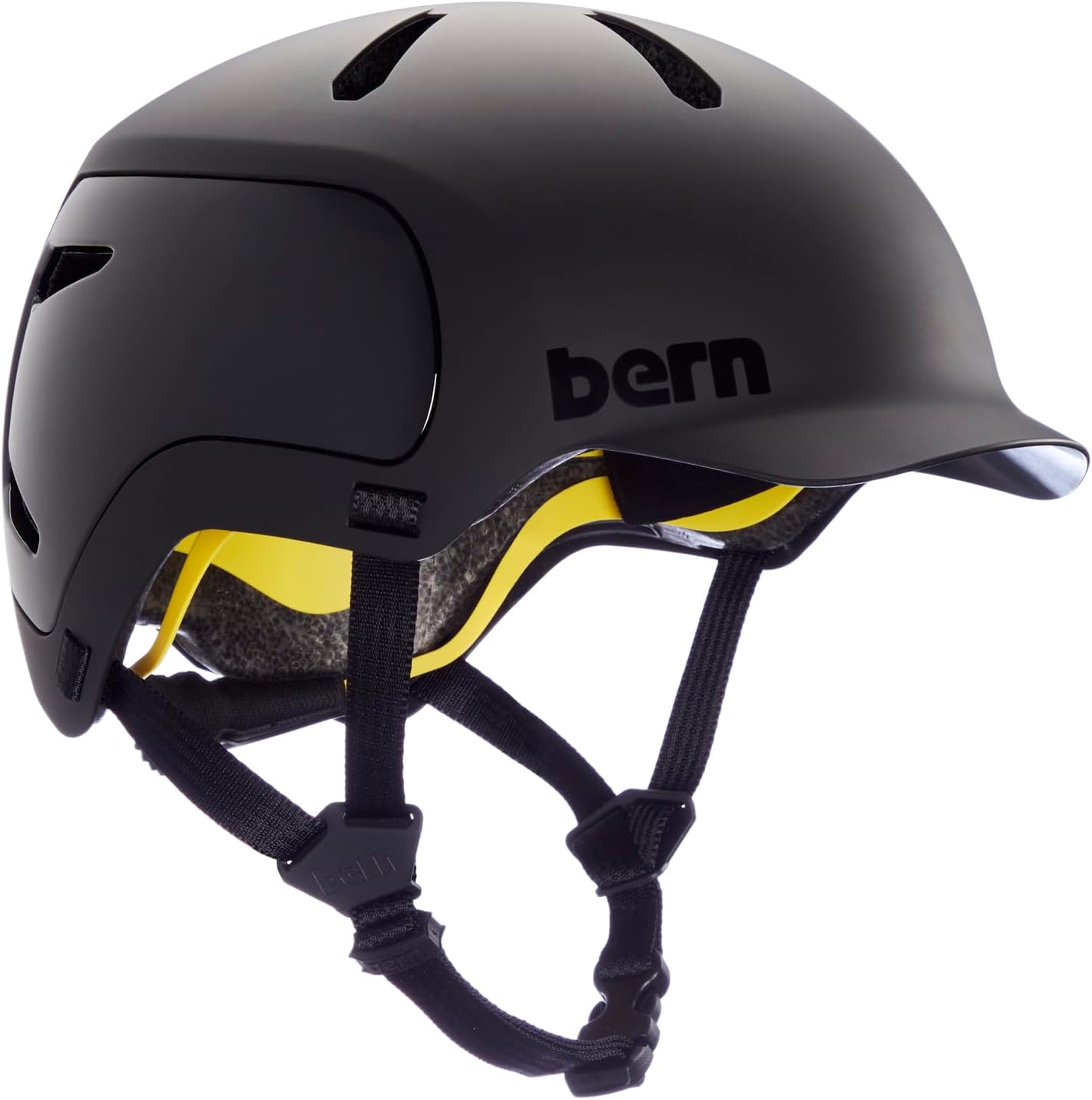 BERN Watts 2.8 Compass Adjustable Adult Bicycle Helmet, Medium Size, Matte Black (Like New)