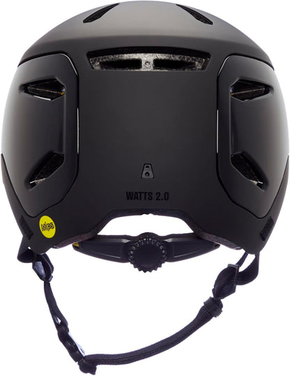 BERN Adult Bicycle Helmet w/ Rotational Impact Protection, Matte Black - Medium (Used)