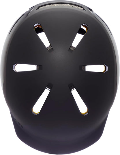 BERN Adult Bicycle Helmet w/ Rotational Impact Protection, Matte Black - Medium (Used)