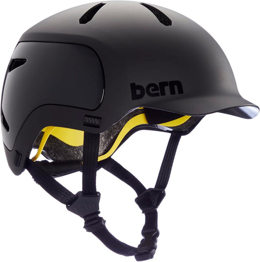 Bern Watts 2.0 Adult Helmet for Biking/Skating, Rotational Impact Protection (Like New, Damaged Retail Box)