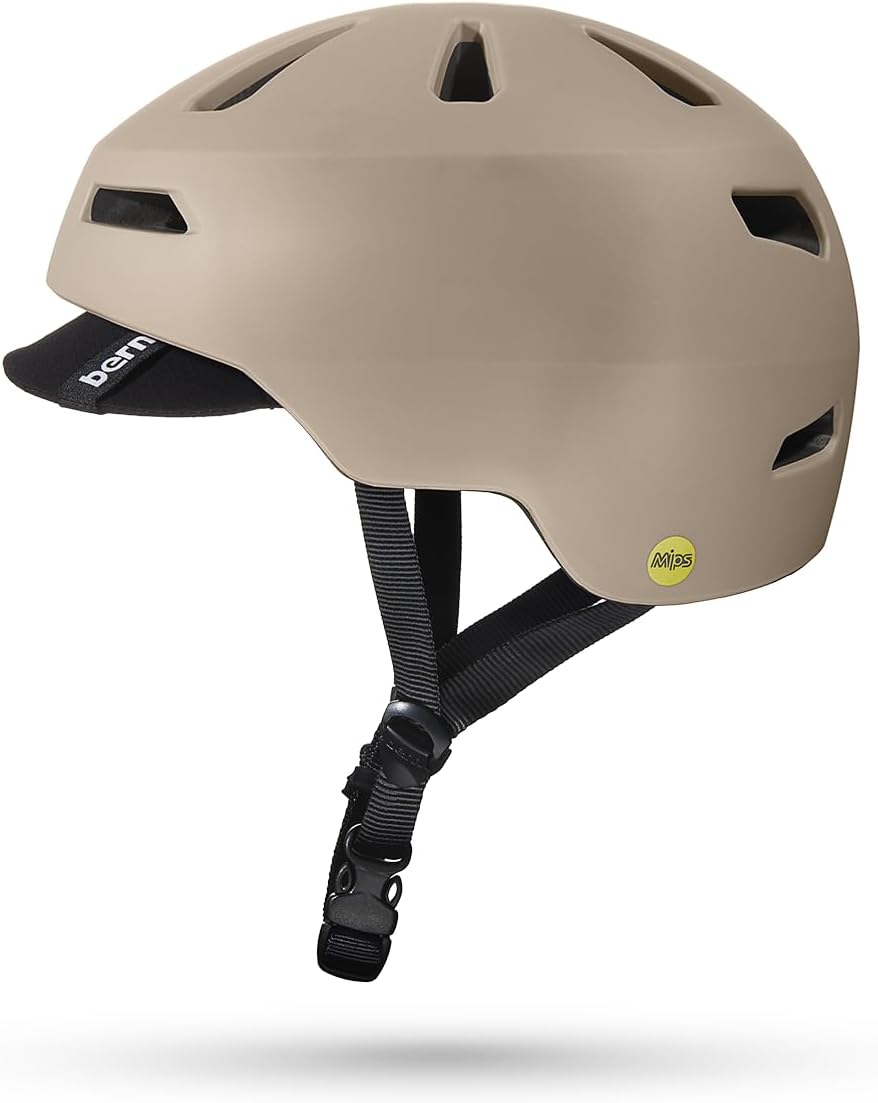 BERN Brentwood 2.0 MIPS Urban Helmet for Adult, Rotational Impact Protection (Like New, No Retail Box)